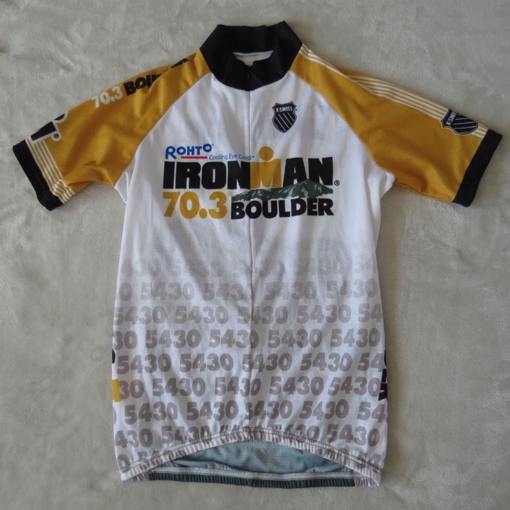 Ironman 70.3 Boulder Womens Cycling Jersey Large